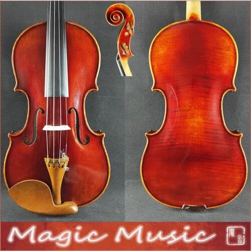 50 Years Old Spruce! The Red Mendelssohn Violin 4/4 ca.1721 Stradivarius violin #2348, handmade oil varnish, Concerto level