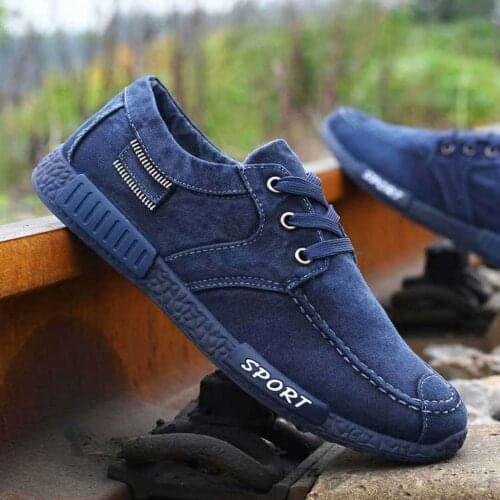 Brand Casual Shoes for Men Lace-up Linen Cloth Breathable Mens Canvas Shoes Moccasins Flats Driving Footwear Zapatos De Hombre