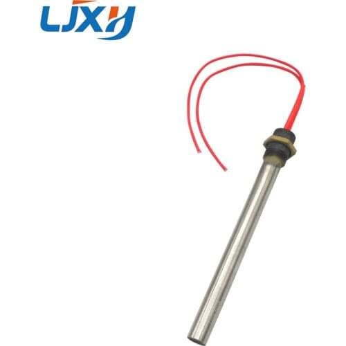 LJXH 201SUS Double Threaded Fitting Cartridge Heater Heating Element DN20 Thread 16x200/250/300/350mm Tube Size AC110V/220V/380V
