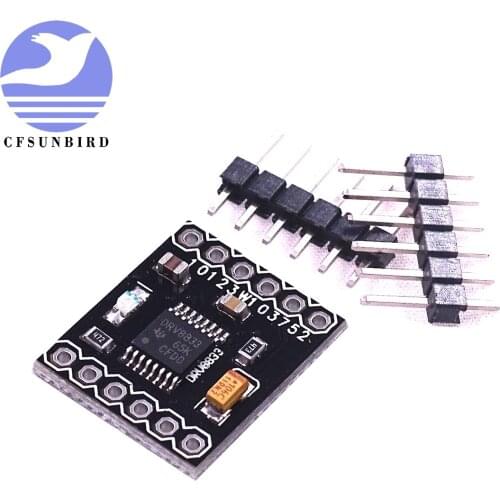 100PC DRV8833 2 Channel DC Motor Driver Module Board 1.5A 3V 10V H-Bridge 4-Wire Short Circuit Overcurrent Protection Step Motor