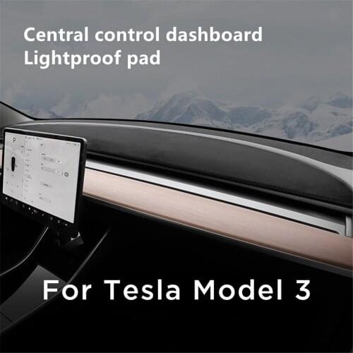 Suitable for Tesla Model3/Y central control light-proof pad, interior decoration, heat-insulating sun-proof pad, sun-shading pad