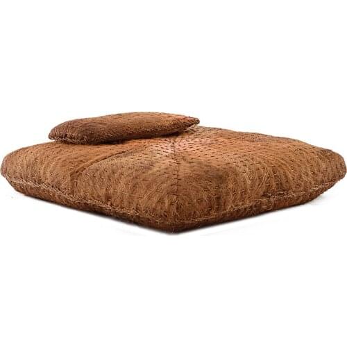 Deluxe Handmade Meditation Cushion Set Zafu Pillow and Zabuton Square 60cm Japanese Style Floor Tatami Mat Yoga Seat