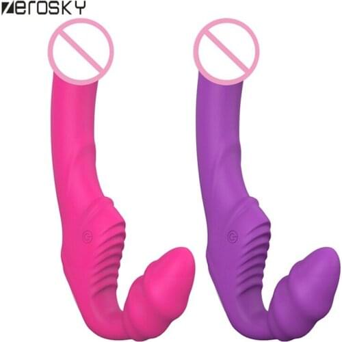 Zerosky Adult Intimate Products G-spot Penis Vibrators for Couples Women Dildo Masturbator Anal Plug Lesbian Sex Toys for Women