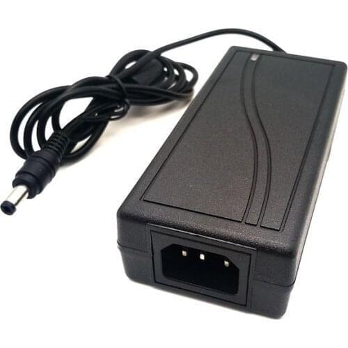 10pcs 48V 2A 96W AC/DC Power Adapter Power Supply Adapter DC 5.5*2.5 mm with AC Cable DHL