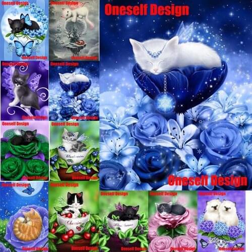 5d diamond embroidery sale cute cat diamond mosaic sale cartoon cat diamond painting 5d cat rhinestone pictures decoration home