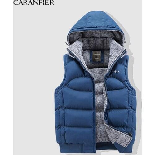 Мужские зимние жилеты CARANFIER China At AliExpress