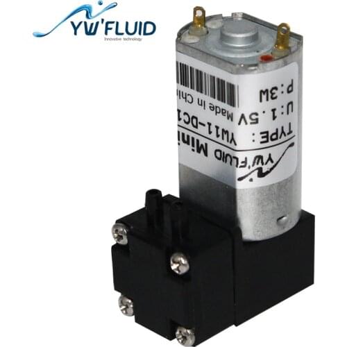 YWfluid high quality strong power electric small air water diaphragm pump chemical- resistance used for Nebulizers