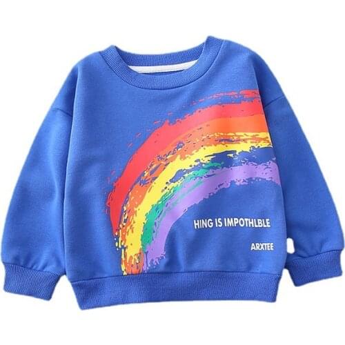 New Spring Autumn Children Fashion Clothes Baby Boys Girls Cartoon T Shirts Kids Infant Cotton Clothing Toddler Casual Clothes