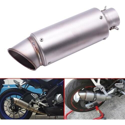 Exhaust Pipe Motorcycle Muffler Escape Carbon Fiber Exhaust DB Killer For YAMAHA tmax 500 530 xp500 xp530 xj600 keeway tx125