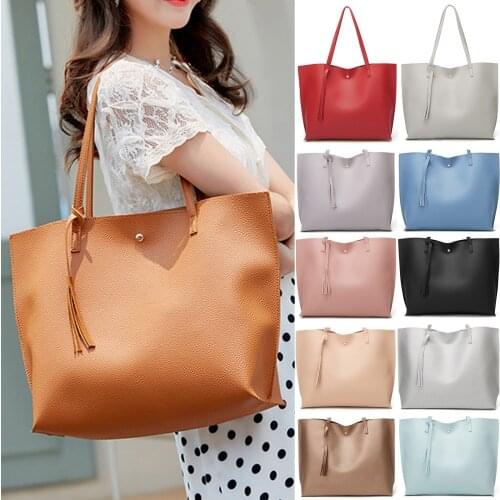 Hot Sale New 2021 Handbags Hollow Shopping Bag Casual Tote Bag Female Soft Big Bag Slung Shoulder Bag New Large Handbags