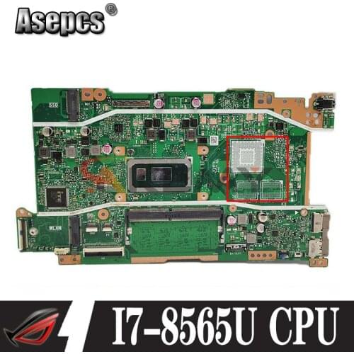 Akemy X509FA mainboard W/I7-8565U For ASUS Vivobook X509FA-EJ239T X509FA X509F X509FB X509FJ X509FL Laotop motherboard mainboard