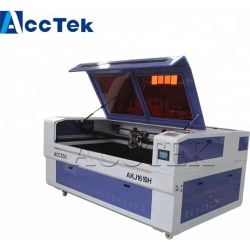 Metal Laser Cutting Head 1610 CNC Laser Metal Cutting Machine With Beijing Reci Laser Tube