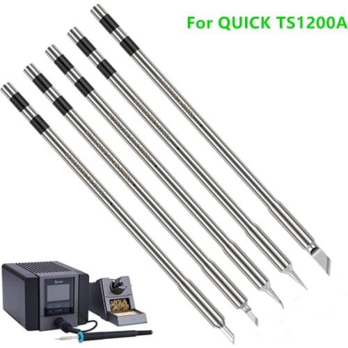 Original Soldering Iron Tips Iron Head for QUICK TS1200A Rework Station Soldering Station