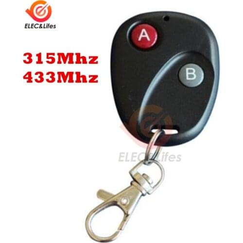 2 Way 315Mhz 433Mhz RF Control Remote Key Garage Gate Door Transmitter RF Wireless Wifi Remote Control
