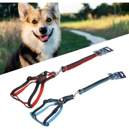 Puppy Harness Chest Strap Collar Dog Leash Leash Pet Traction Rope Accessories For Large Medium Dog Pet Supplies Traction Leash
