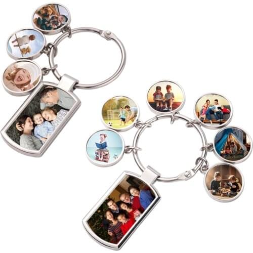 Sublimation Blanks Keychains Board Ornaments DIY Heat Transfer Keychains Pendants Keychains for Sublimation Keyrings N0HE