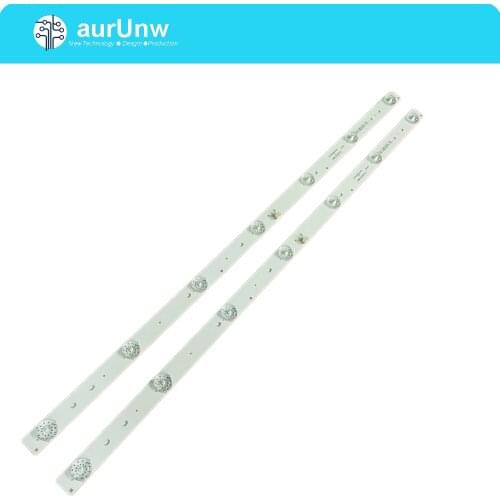 LED backlight for TCL LE32E2900 CRH-F32W3030020767C-REV1.1 7 6V 7LED 2PCS