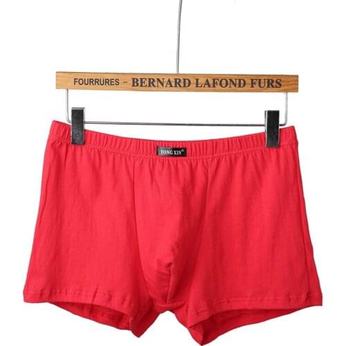 1Pack/Lots Cotton Boxers Shorts Underwear Boxer Hot L XL 2XL 3XL 4XL Boxer Panties New