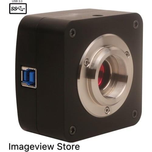 16MP USB3.0 Mircoscope C-mount camera U3ISPM16000KPA with Panasonic 1/2.33inch CMOS Sensor 16fps support winXP,7,8,10,MAC,Linux