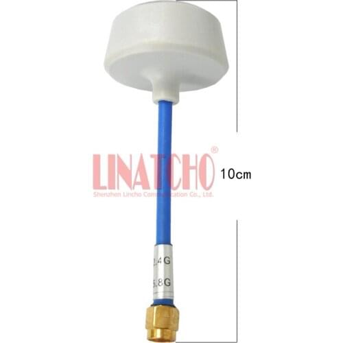 2.4ghz 5.8ghz wireless cloverleaf antenna dual band wifi antenna rp sma male connector