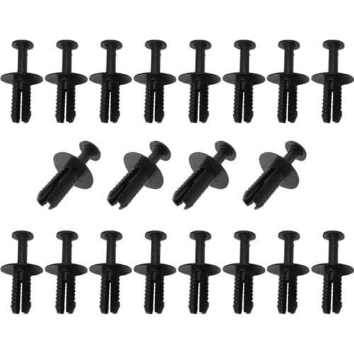 20PCS/Set Durable Push Fit Plastic Rivet Pin Clip Bumpers Interior Trim Panel Fascia For BMW 3.5.7Series General For suzuki sx4