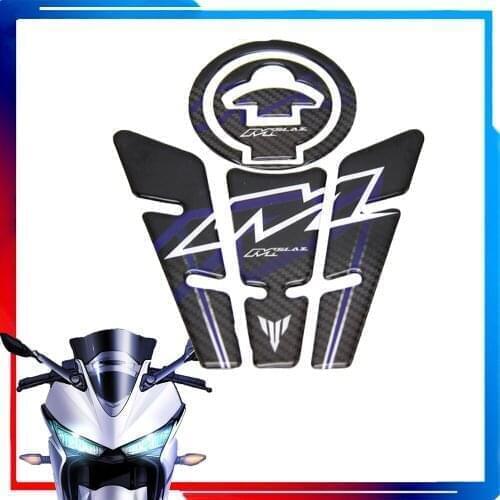 2019 Motorcycle Stickers Decoration Carbon Fiber Oil Tank Fuel Gas Pad Cap Cover Moto Sticker Waterproof For Yamaha M-slaz 150