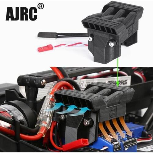 2020 New TRX4 ESC Radiator Cooling Fan for 1/10 RC Crawler TRAXXAS TRX-4 Defender Bronco TRX 4 82056-4