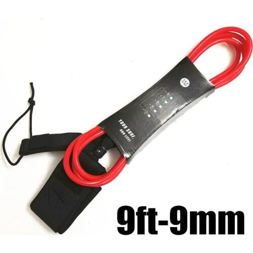 9ft 9mm Surf Safety Rope Ankle Leash Straight sup board Leash Paddle Board Leash Surf Leg Rope Paddle Leash Surf Leash