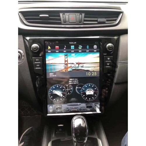 12.1 inch car GPS Radio GPS navigation for-Nissan x-trail 2014-2019 multimedia player vertical screen autoradio Android 9.0