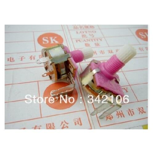 Free Shipping!! 50pcs WH149 with switch potentiometer B500K / dimmer board / potentiometer with switch