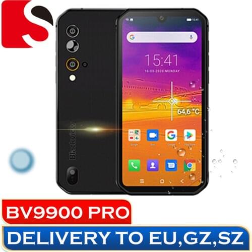 Blackview BV9900 Pro Helio P90 Thermal Camera Smartphone 8GB 128GB 5.84'' IP68 Waterproof Rugged Mobile Phone NFC Cellphone