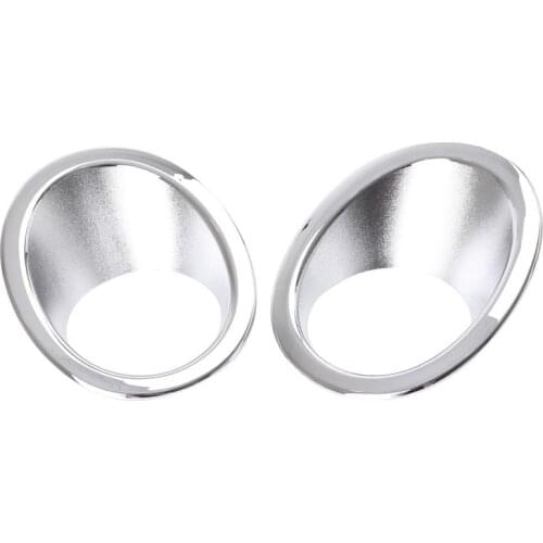 For Honda Cr-V Crv 2007 2008 2009 Front Bumper Fog Light Trim Rim Lamp Cover Cap Car Styling Reflective Sticker Kit Accessories