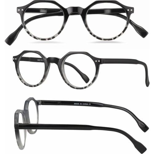 Photochromic Reading Glasses Women Men Round Retro Fashion Multicolors Indoors and Outdoors Anti Blu +1 +1.5 +2 +2.5 +3 +3.5