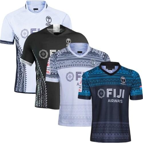 2021 fiji 7s home away rugby jersey FIJI Rugby shirt Jerseys shorts singlet -S-5XL