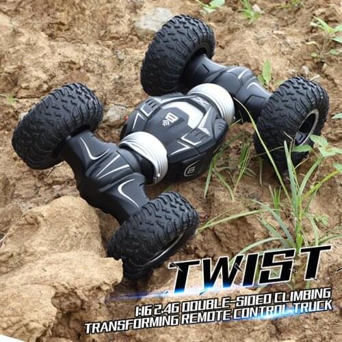 Remote Control Car Twist Rc Car 2.4GHz 4WD Twist- Desert Cars Off Road Buggy Toy High Speed Climbing RC Car Kids Children Toys