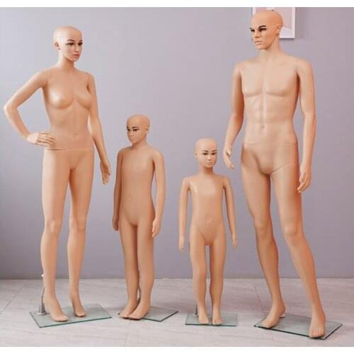Cheap Plastic Family Mannequin Father Mother Child Model For Display