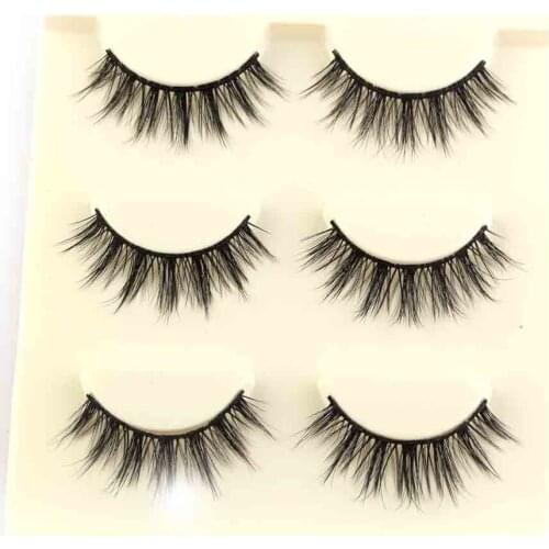 Out top 1 Box Luxury 3D False Lashes Fluffy Strip Eyelashes Long Natural Party Thick false eyelashes c1006
