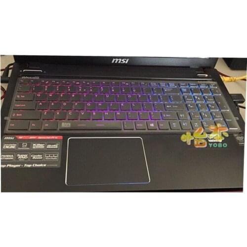 Laptop High Clear transparent Tpu Keyboard Cover For MSI GE60 GE70 GP60 GT60 GP70 GX60 GX70 GT70 Z70 GT780
