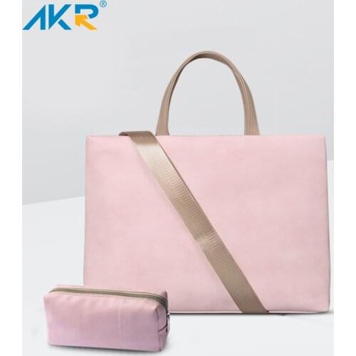 2018 PU Leather Bag for Laptop 11"12" 13" 14" 15.6" Case For MacBook Air/Pro 13.3",15.4" Shoulder Bag Free Shipping