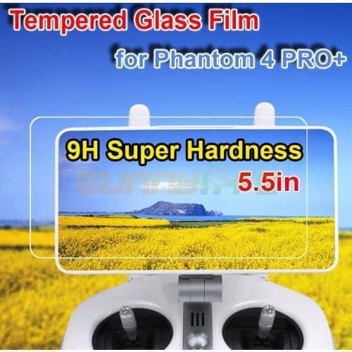 Sunnylife 5.5in Tempered Glass Film HD Screen Protective Film for DJI Phantom 4 PRO+ Remote Controller Displayer Screen