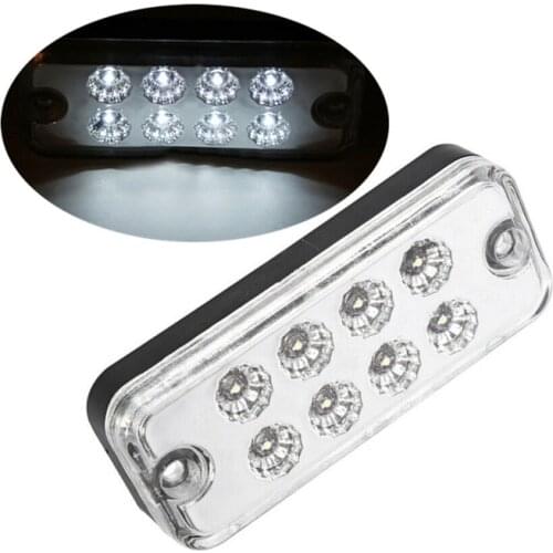LED Lights For Trucks LED Marker Lights 8LED Clearance Side Marker Light Indicator Lamp Truck Trailer Lorry