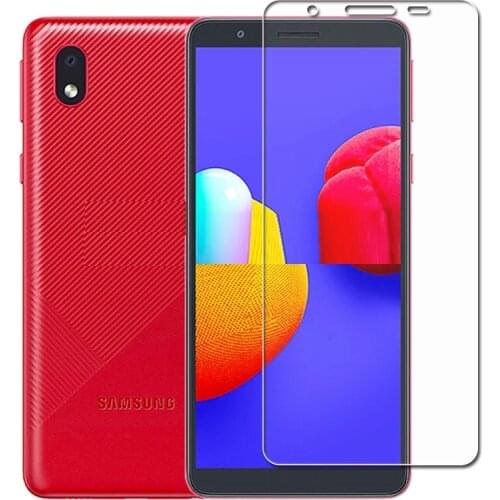 Tempered Glass For Samsung Galaxy A01 Core Protective film Screen Protector For Samsung Galaxy M01 Core Case