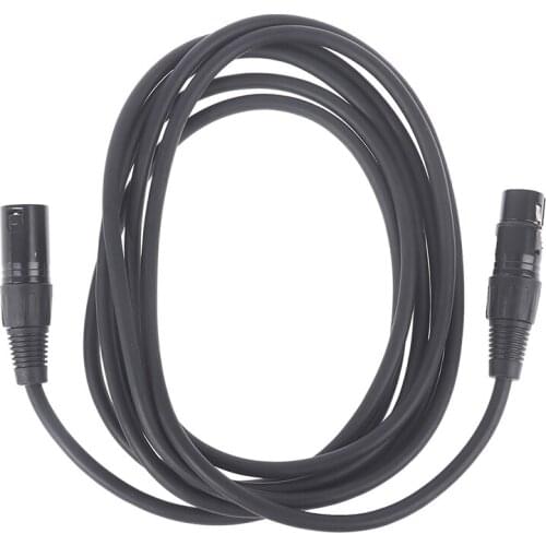 3M XLR Cable Karaoke Microphone Sound Cannon Plug XLR Guitar Cable Extension 1 Pcs