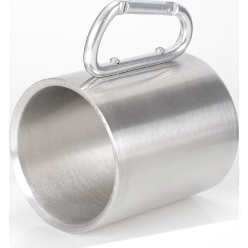 330ml Camping Traveling Stainless Steel Double Wall Beer Water Cup Sports Mug