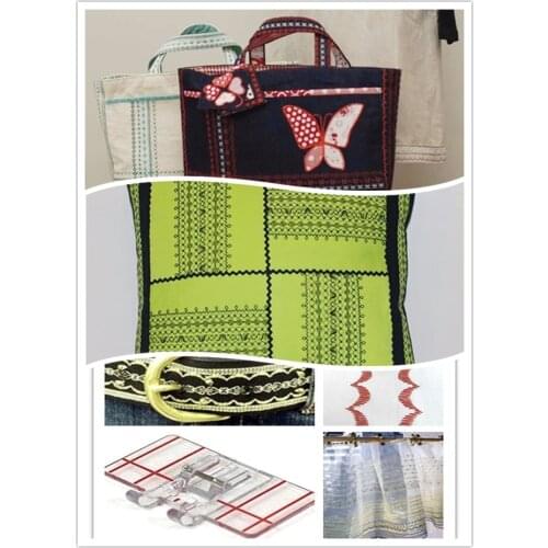 Domestic Sewing Machine Parts Presser foot Border Guide Foot 605 For Janome brother singer and so on