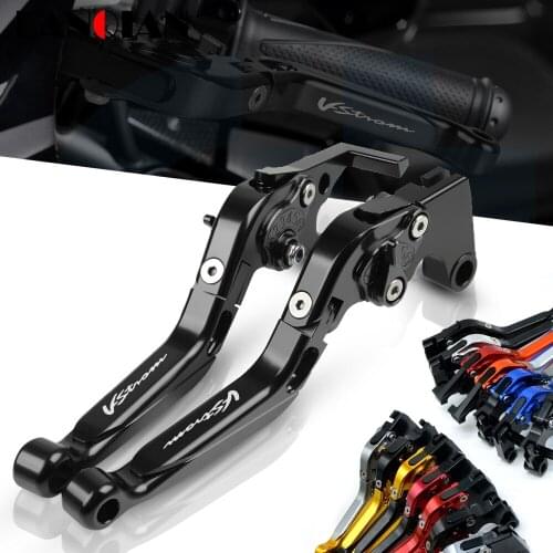 For Suzuki DL250 V-strom Motorcycle Adjustable Extendable Foldable Brake Clutch Levers Suzuki DL250 V-strom 2017 2018 2019 Parts