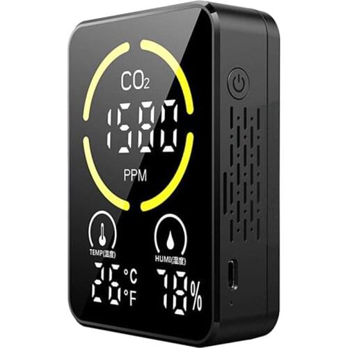 CO2 Meter, Carbon Dioxide Detector for CO2 Air Quality Monitor, Used in Greenhouses, Conference Rooms, Hospitals Ffices