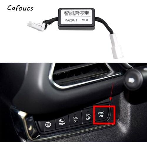 Car Automatic Stop Start Engine System Eliminator Closer Plug Cable For 2019-2021 Mazda 3 Axela BP Mazda CX-30 I-stop Canceller