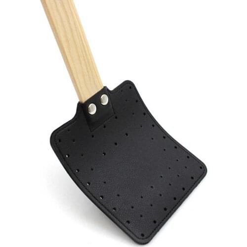 Leather Flyswatter Fly Swatters Swatter Mosquito Pest Control Insect Killer Home Kitchen Accessories Household Easy Use Bug Pad
