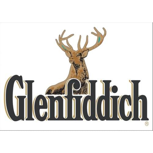 Glenfiddich Whiskey Bar Metal Sign Retro Pub Bar Plaque Man Cave Party Alcohol